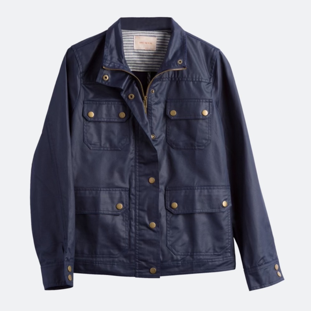 Skies are Blue Menzel Waxed Cargo Jacket